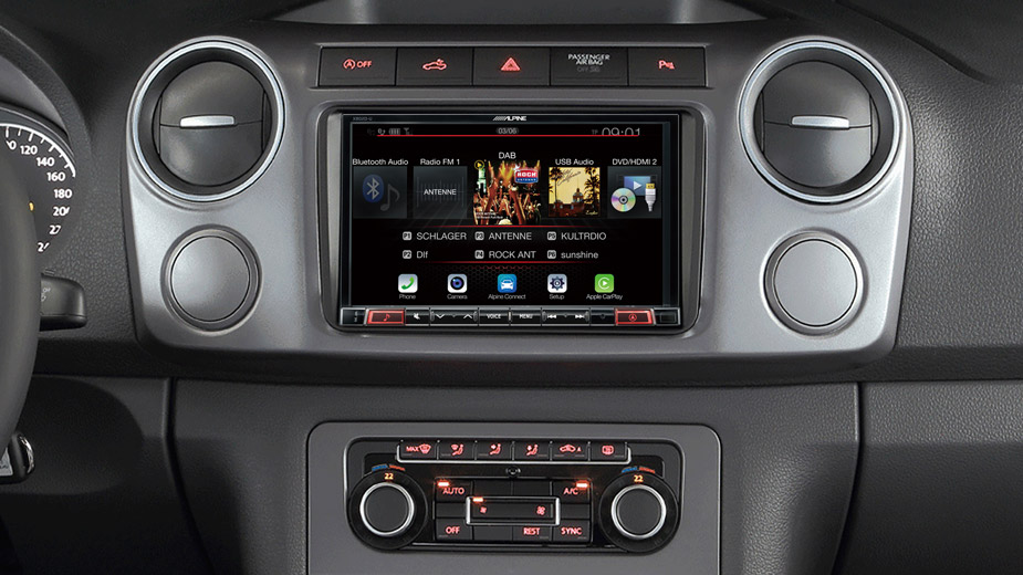 X802D-U Navigation System in VW Amarok with DAB Radio Bluetooth DVD