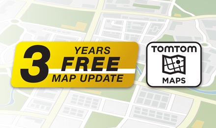 TomTom Maps with 3 Years Free-of-charge updates - X902D-OC3